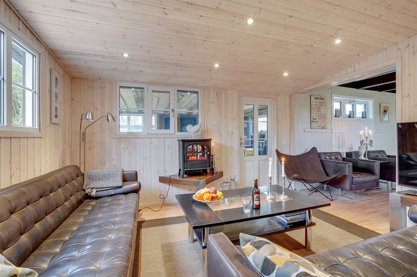 Wohlfühloase mit Sauna, Meerblick & Kamin nahe Strand in Løkken - Bild 2