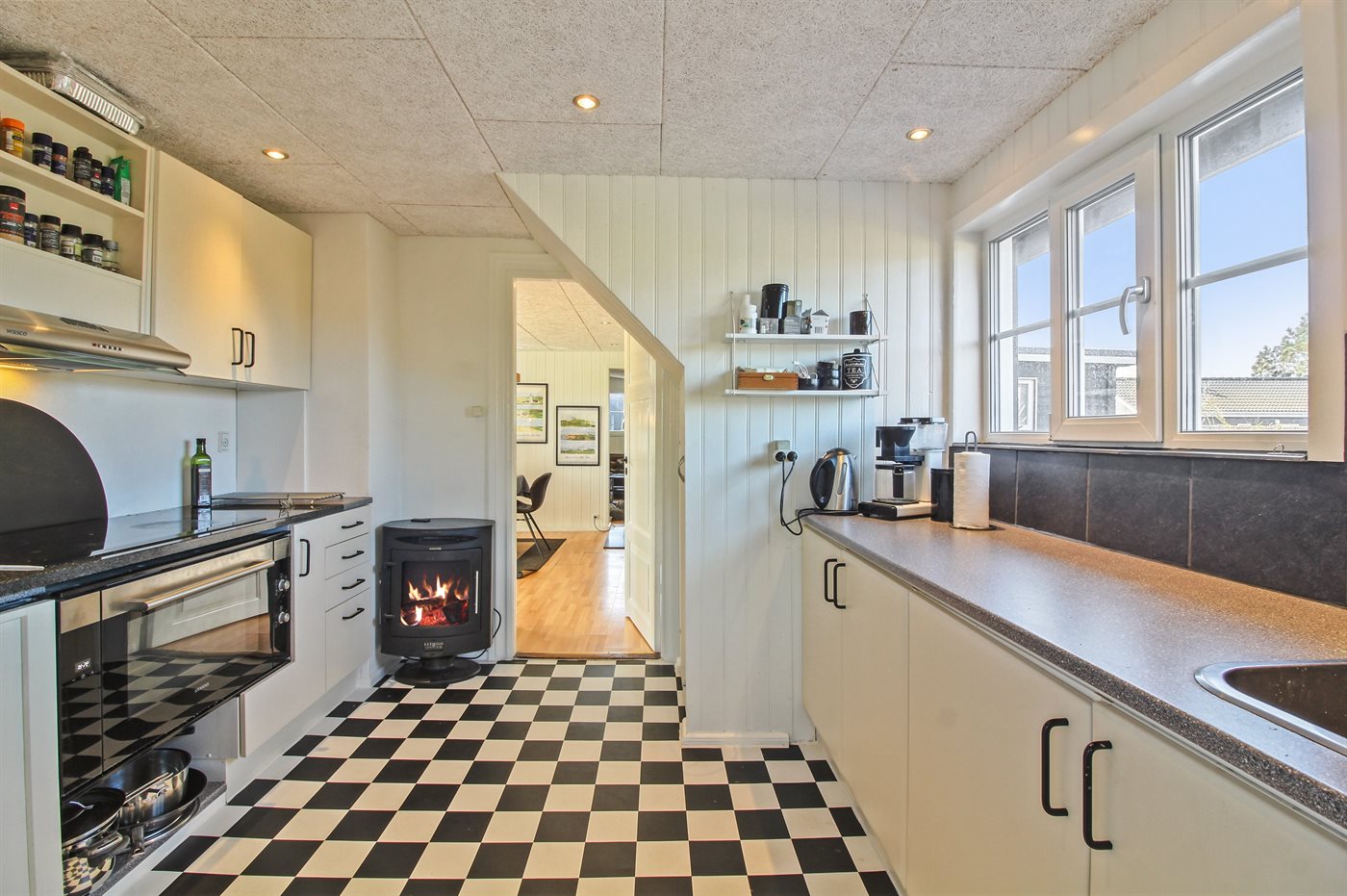 Wohlfühloase mit Sauna, Meerblick & Kamin nahe Strand in Løkken - Bild 5