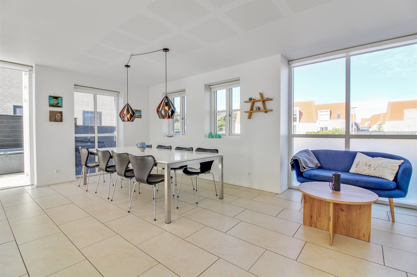 Stilvolles Stadthaus mit Sauna & Kamin nahe Strand in Lökken - Bild 3