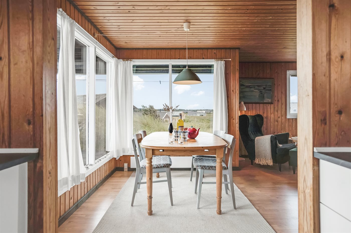 Strandnahes Wohlfühlhaus mit Sauna, Kamin und Meerblick - Bild 3