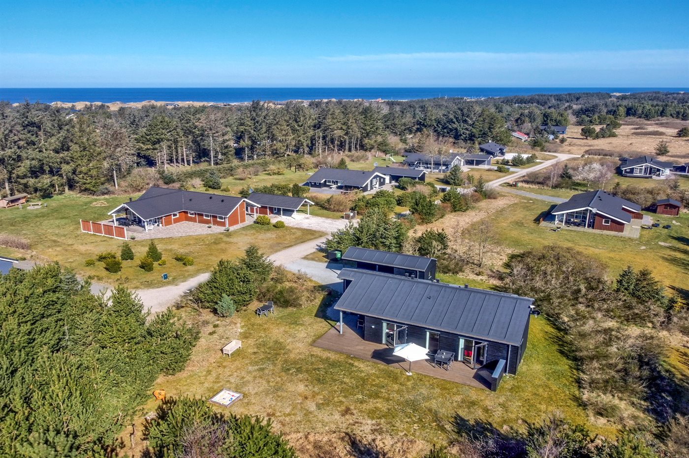 Modernes Ferienhaus mit Sauna & Meerblick nahe Løkken