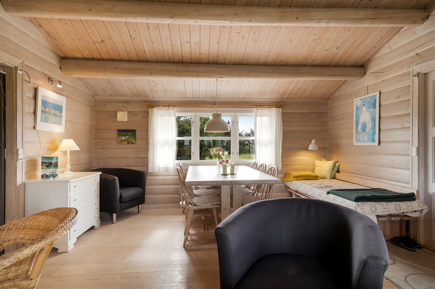 Gemütliches Blockhaus nahe Nordseestrand mit Sauna & Kamin - Bild 3