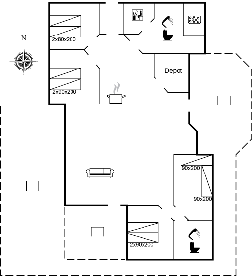 Floor plan_Holiday home_12-0289