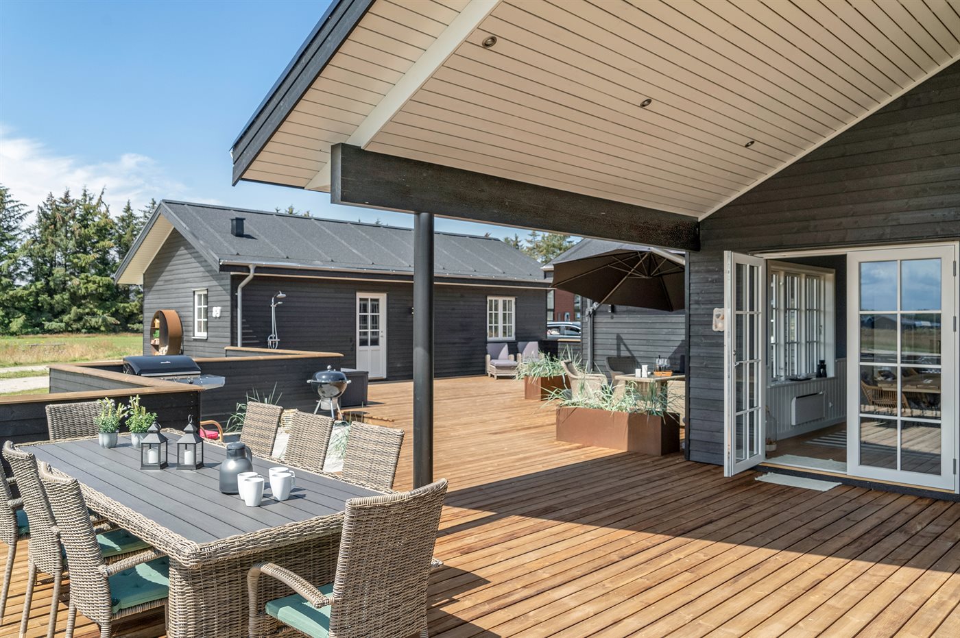 Entspannung und Abenteuer im modernen Ferienhaus in Grønhøj!