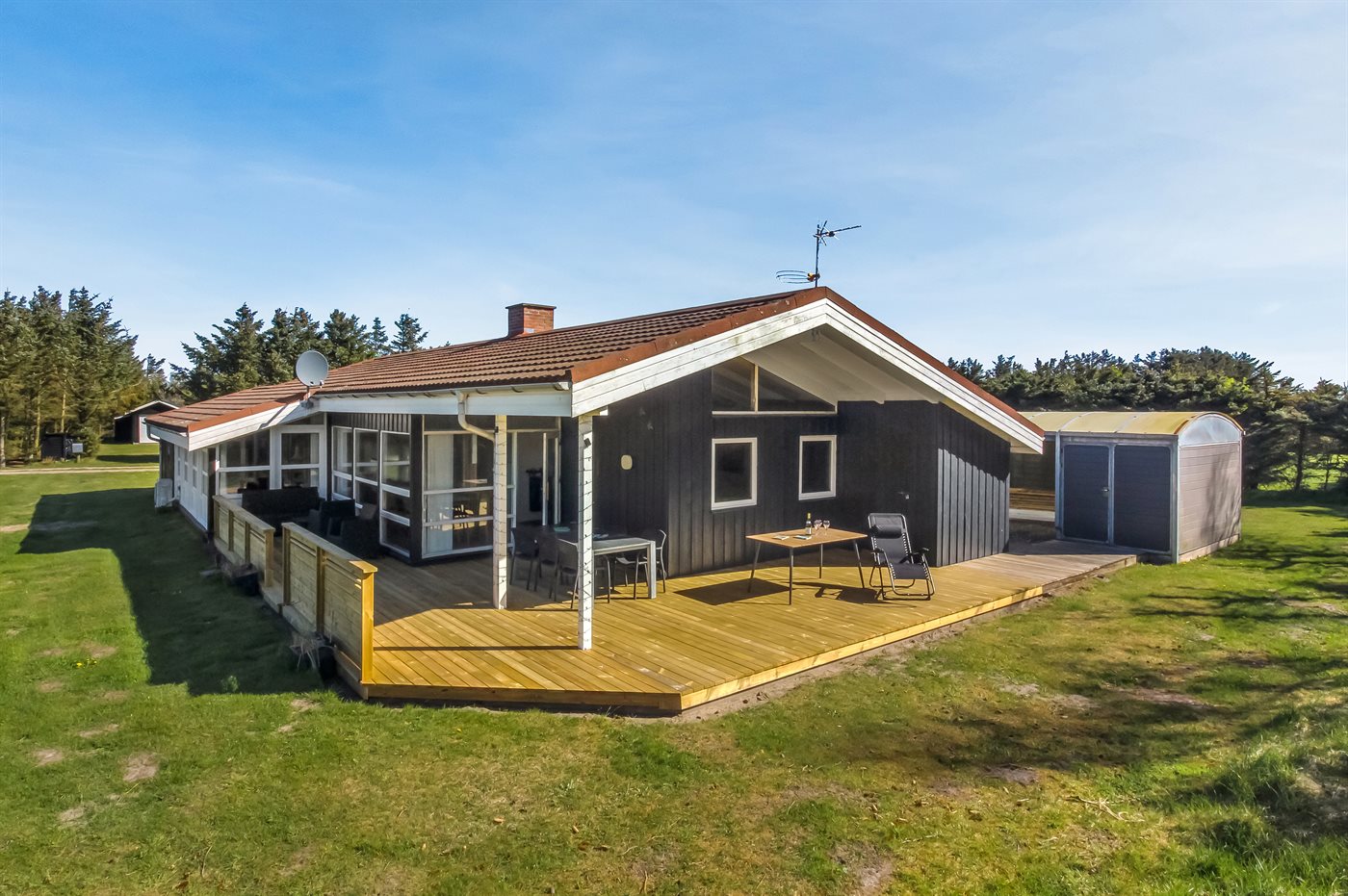 Urlaubstraum in Grønhøj: Haus mit Sauna und Whirlpool!