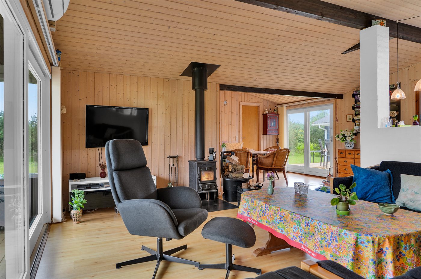 Wohlfühlhaus mit Sauna, Kamin & Strandnähe in Grönhöj - Bild 5