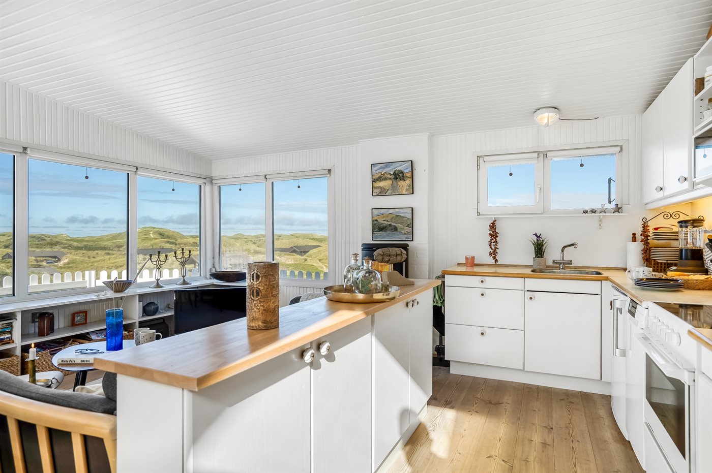 Dünenparadies mit Sauna, Meerblick & Kamin in Grönhöj - Bild 4