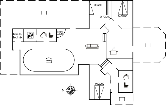 Floor plan_Holiday home_13-0079