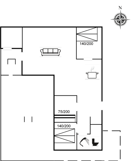 Floor plan_Holiday home_13-0109