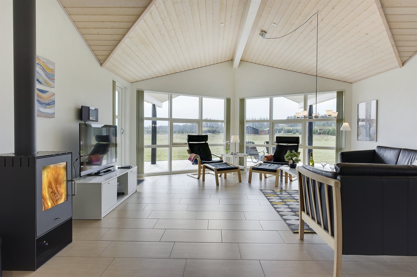 Nordseeglück mit Sauna, Kamin & Meerblick in Grønhøj - Bild 5