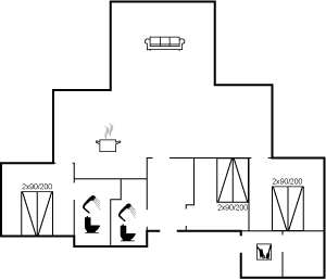 Grundriss Ferienhaus 13-0343