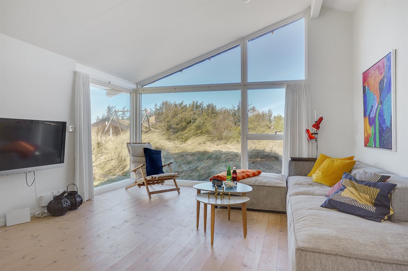 Modernes Strandhaus mit Sauna, Kamin und Dünenblick in Saltum - Bild 3