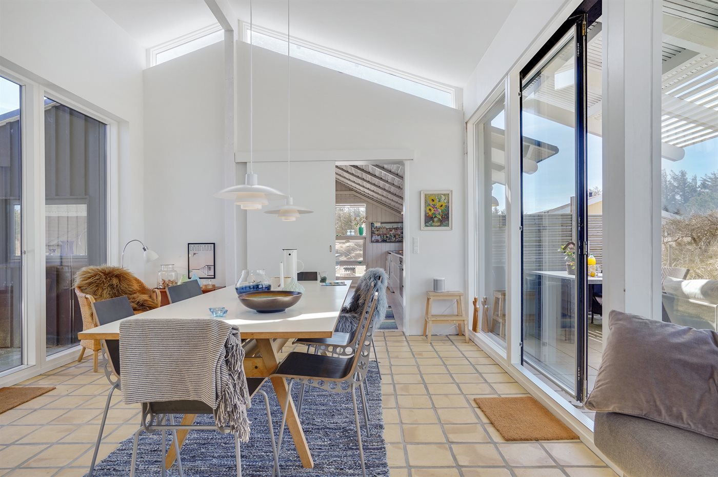 Modernes Strandhaus mit Sauna, Kamin und Dünenblick in Saltum - Bild 4