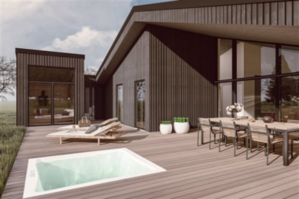 Sommerhus til 10 personer med swimmingpool beliggende i Saltum