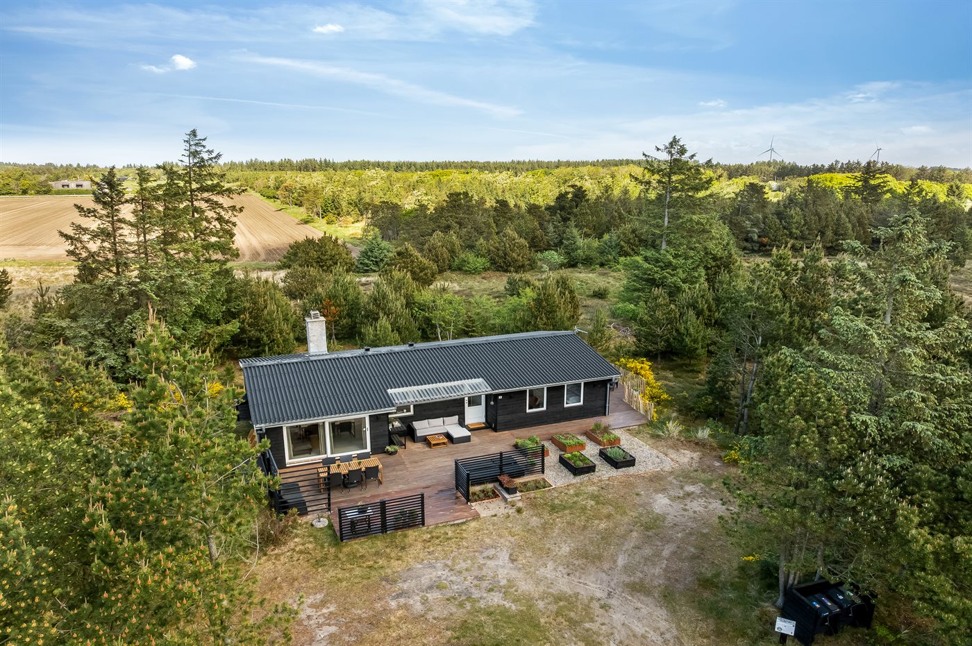Hygge-Oase mit Sauna, Kamin und Meerblick in Blokhus