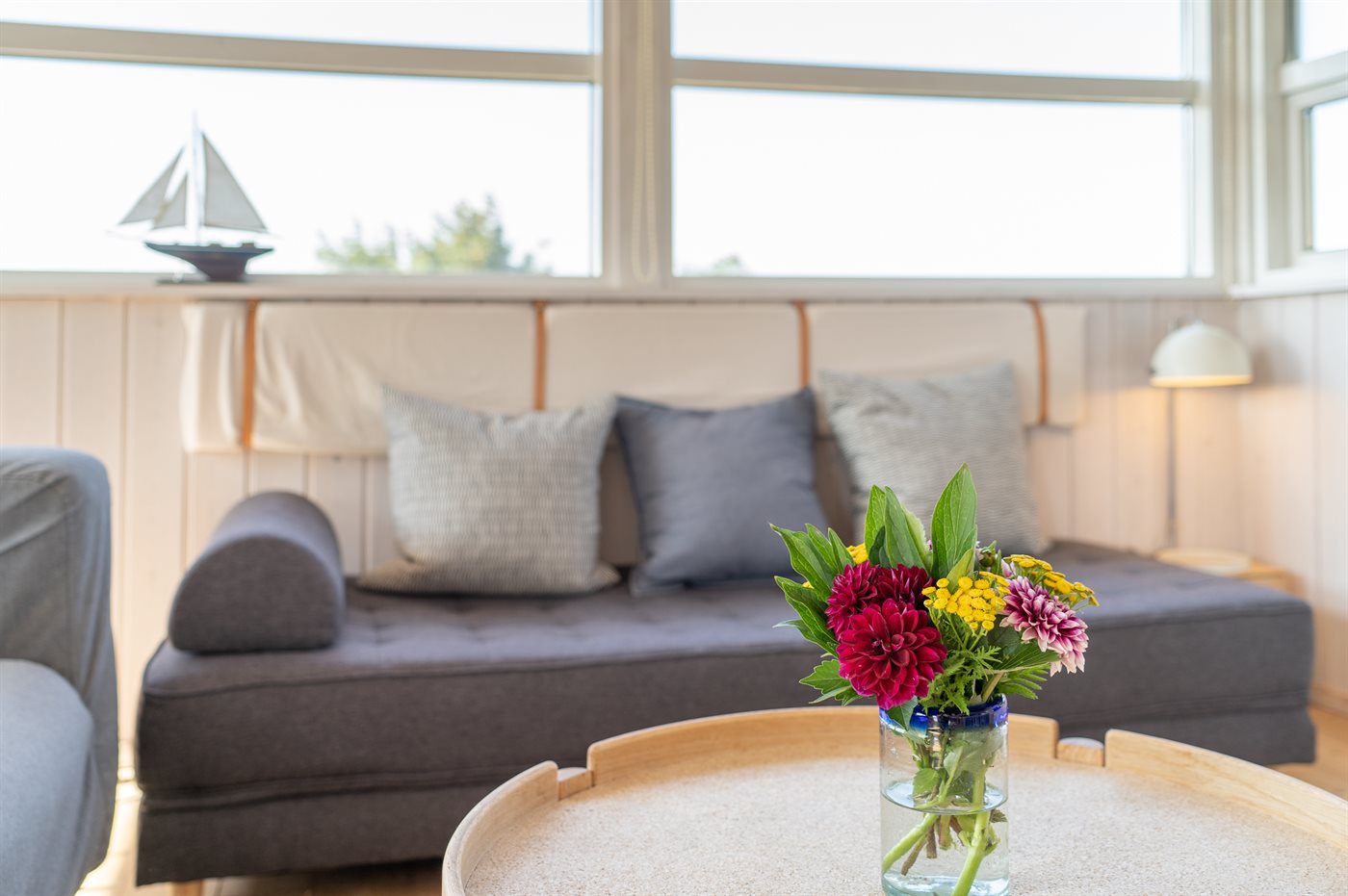 Meernahes Ferienhaus mit Sauna, Kamin und großartigem Ausblick - Bild 5