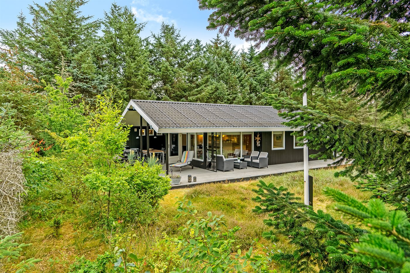Gemütliches Ferienhaus mit Sauna und Terrasse bei Blokhus