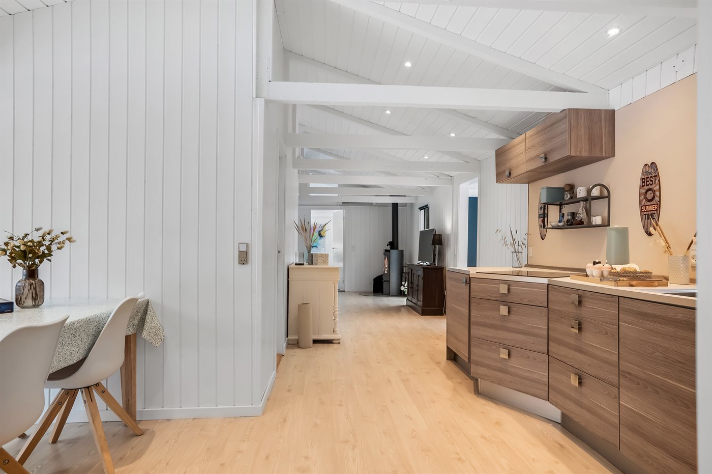 Gemütliches Ferienhaus in Blokhus mit Sauna, Kamin & Terrasse