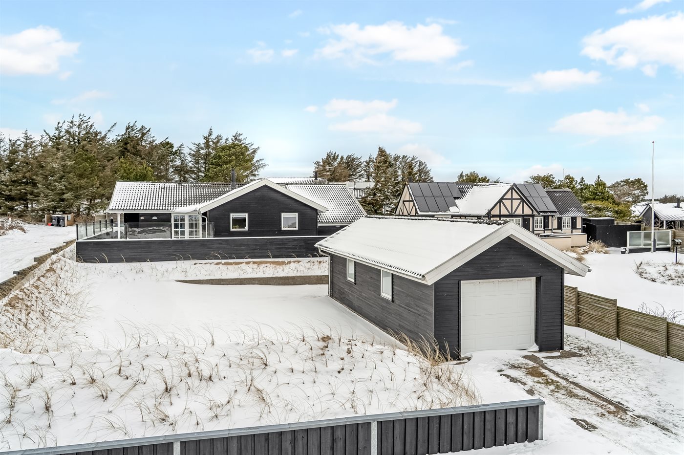 Strandhaus Blokhus mit Meerblick – 6 Pers. & Sauna