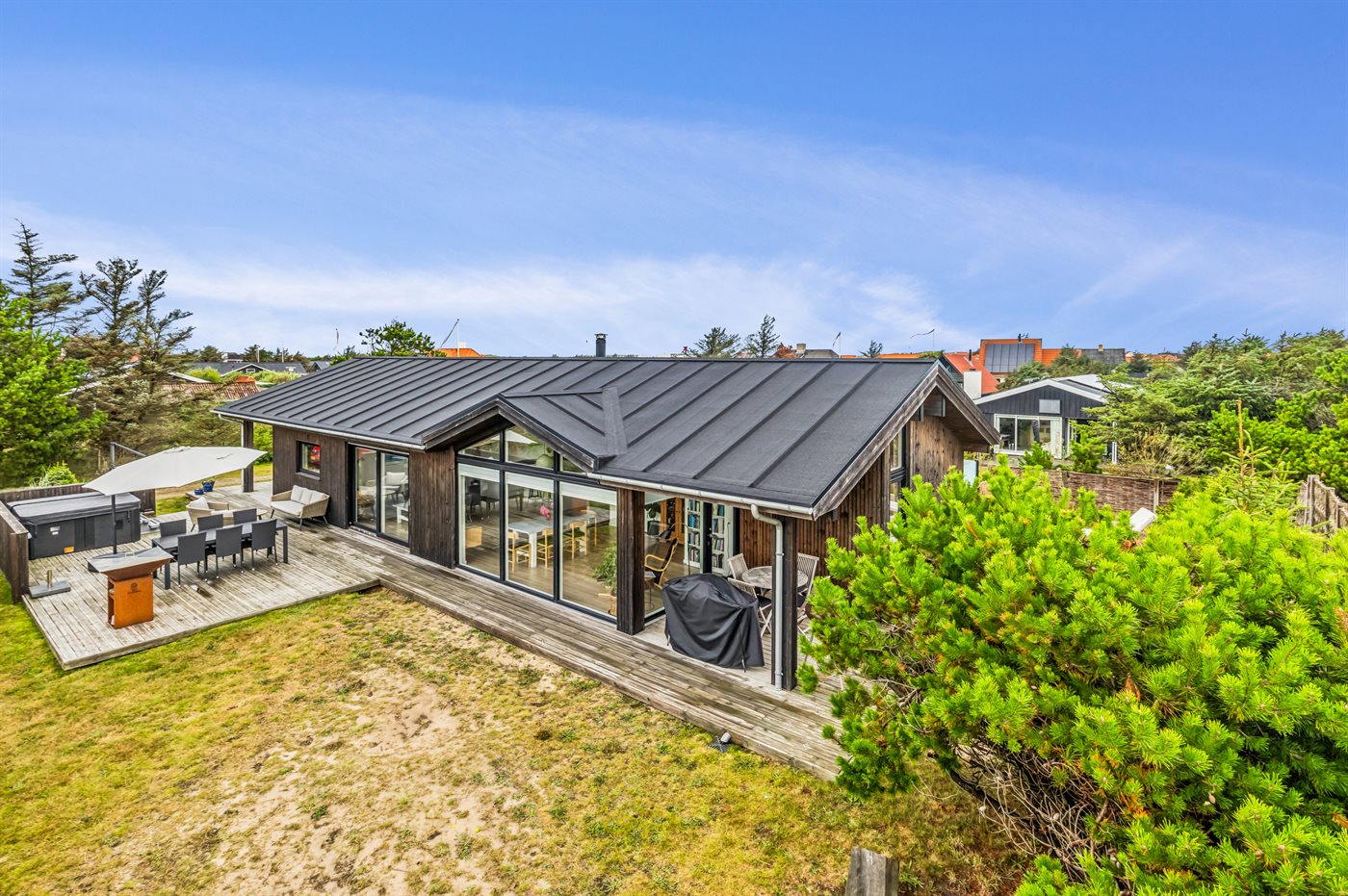 Gemütliches Ferienhaus Blokhus mit Hund | 8 Personen