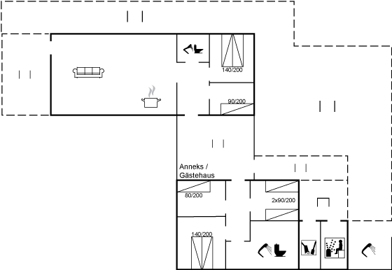 Grundriss Ferienhaus 15-0267 in Rödhus