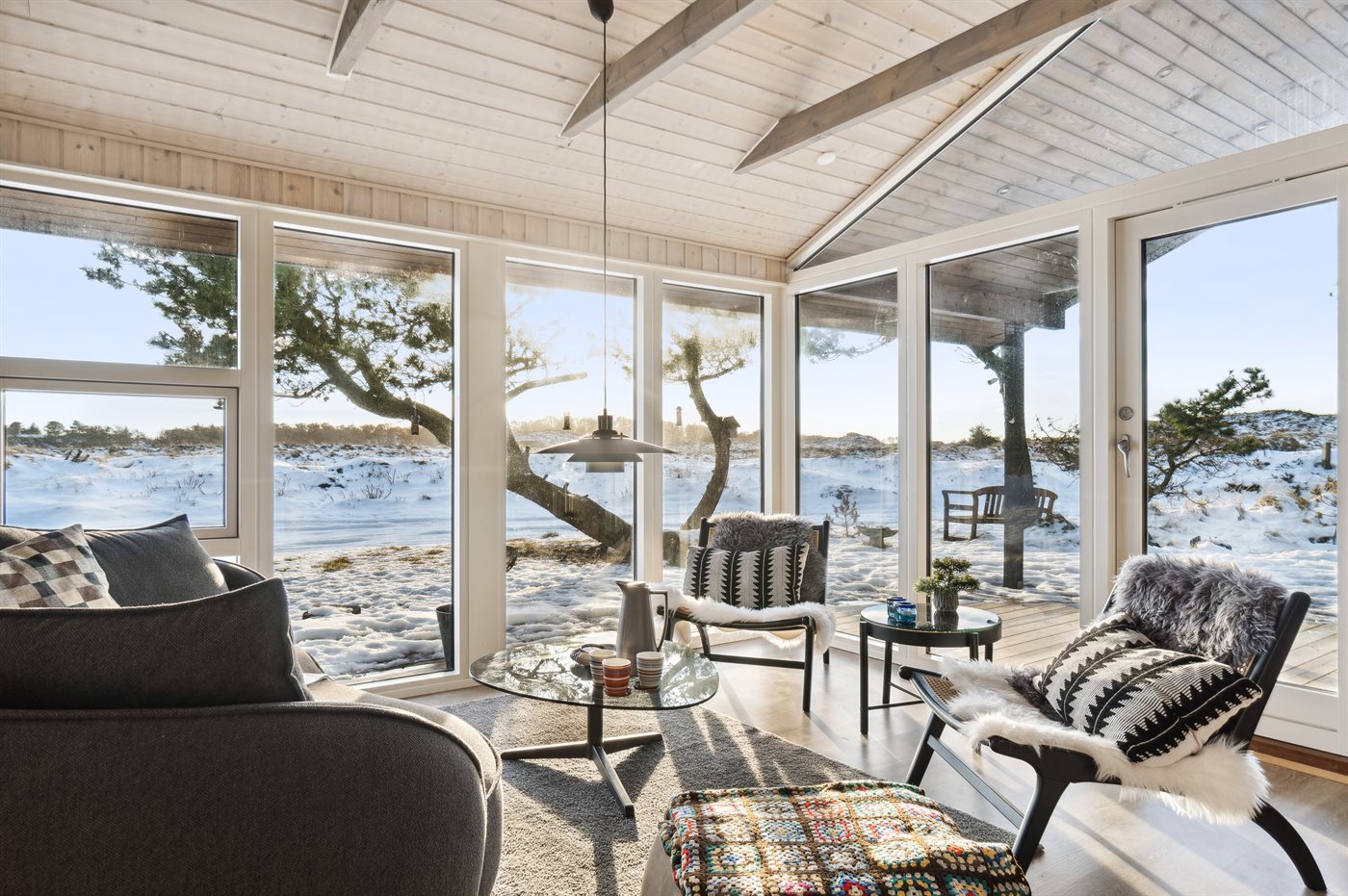 Modernes Dünenhaus mit Sauna, Meerblick und Strandnähe - Bild 4