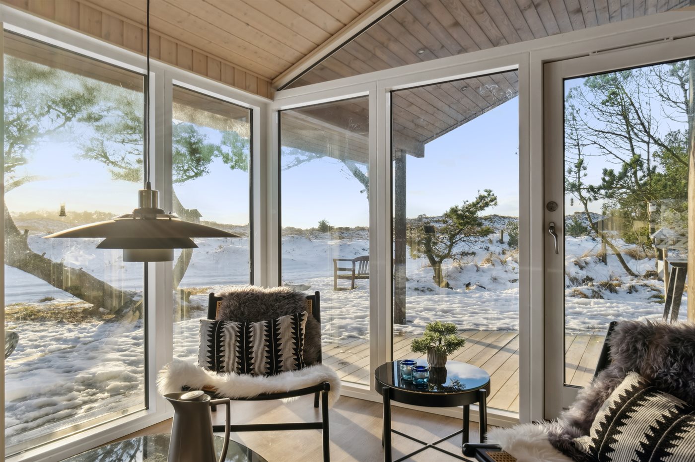 Modernes Dünenhaus mit Sauna, Meerblick und Strandnähe - Bild 5