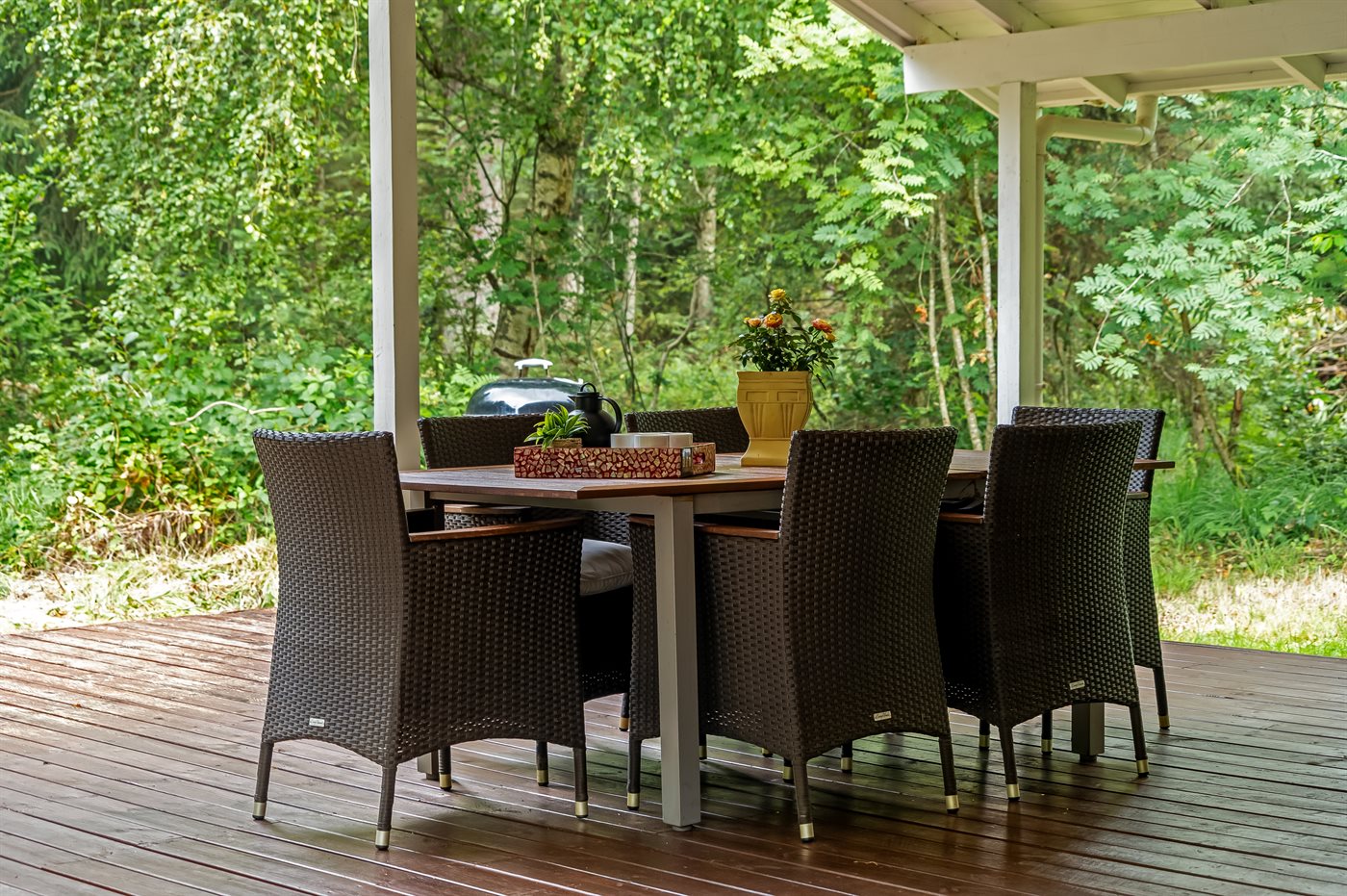 Gemütliches Ferienhaus mit Sauna und Terrasse in Rödhus - Bild 2