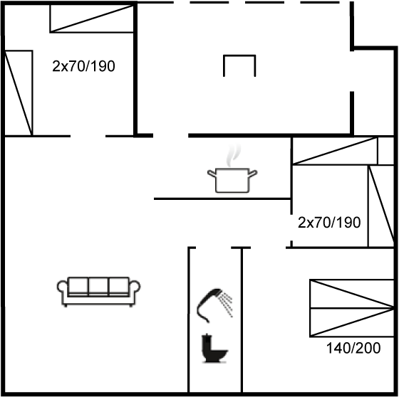 Floor plan_Holiday home_16-1006