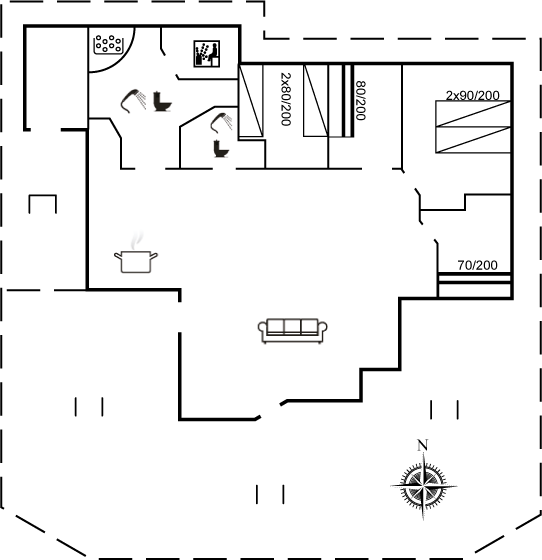 Floor plan_Holiday home_16-1053