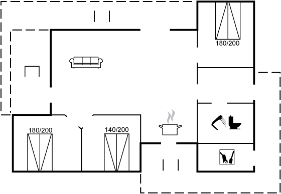 Floor plan_Holiday home_16-1068