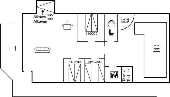 Floor plan_Holiday home_16-3031
