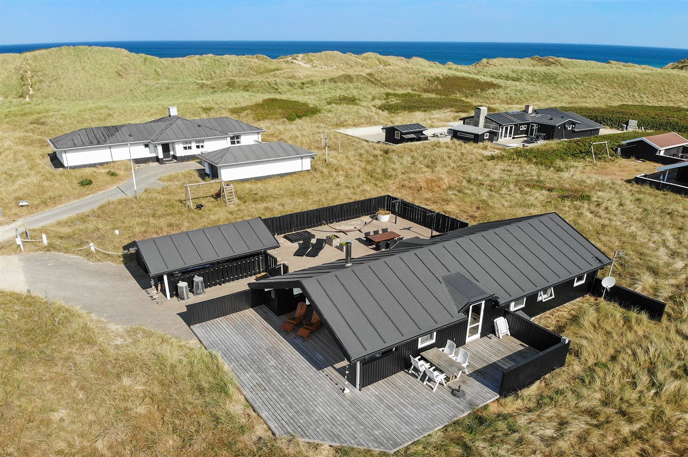 Ferienhaus Klitmöller mit Hund – 300m zum Surfstrand
