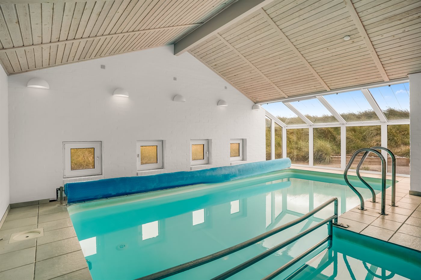 Nordsee-Glück: Poolhaus in den Dünen von Klitmöller