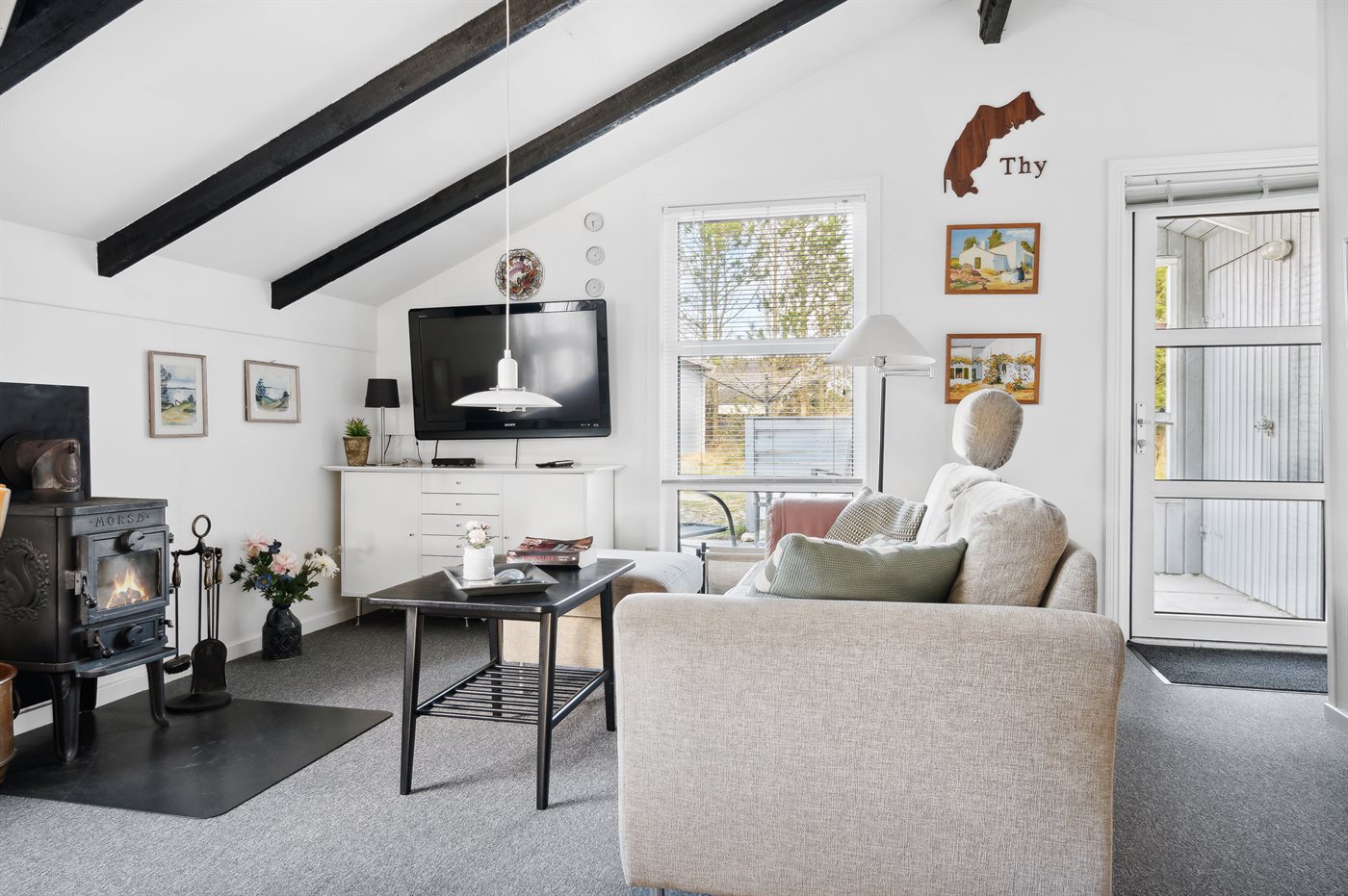 Entspannendes Ferienhaus in Vorupör mit Meerblick! - Bild 2