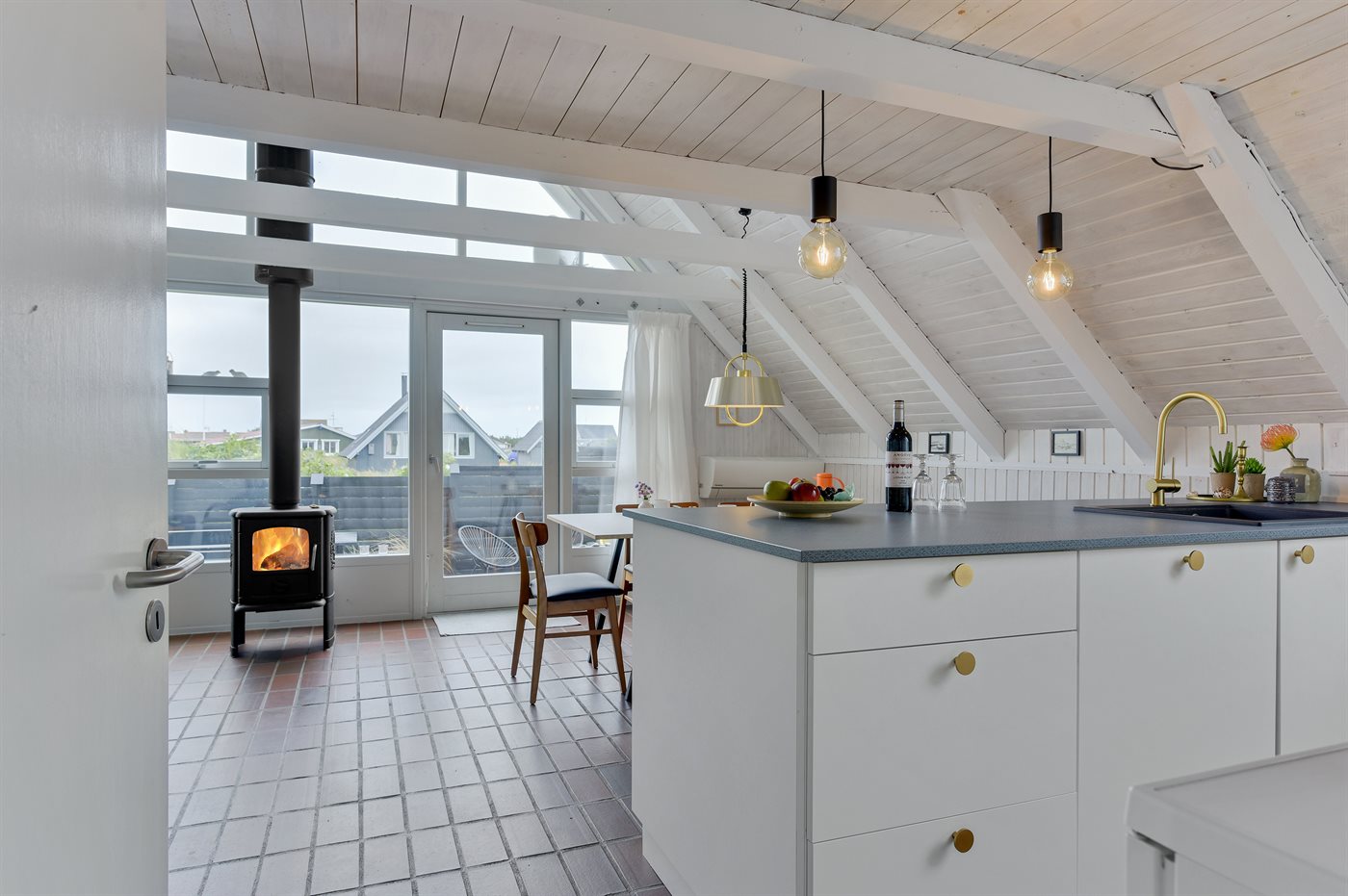 Gemütliches Dünenhaus mit Sauna und Meerblick in Vorupör - Bild 5