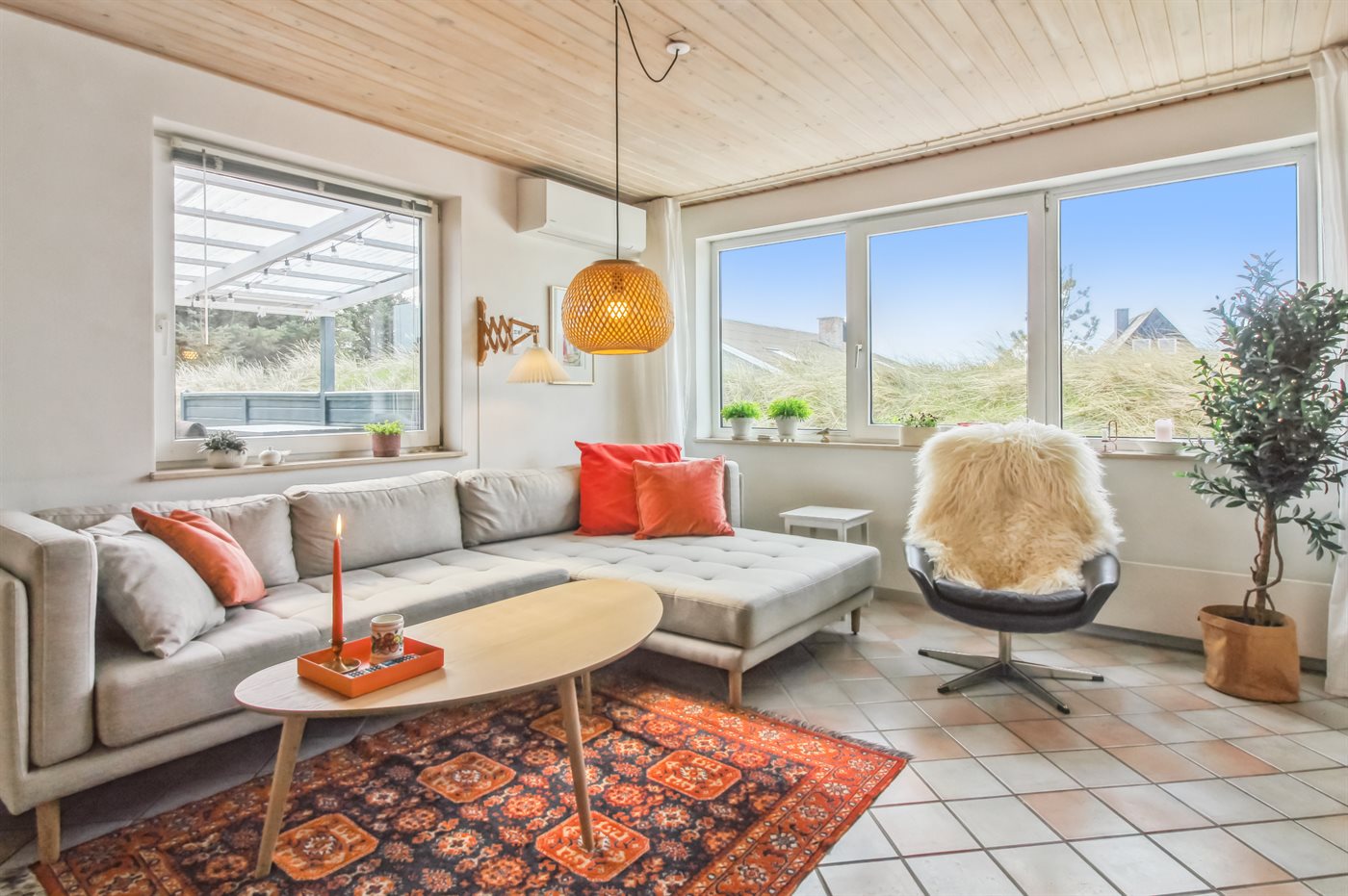 Gemütliches Ferienhaus mit Meerblick in Nørre Vorupør - Bild 3