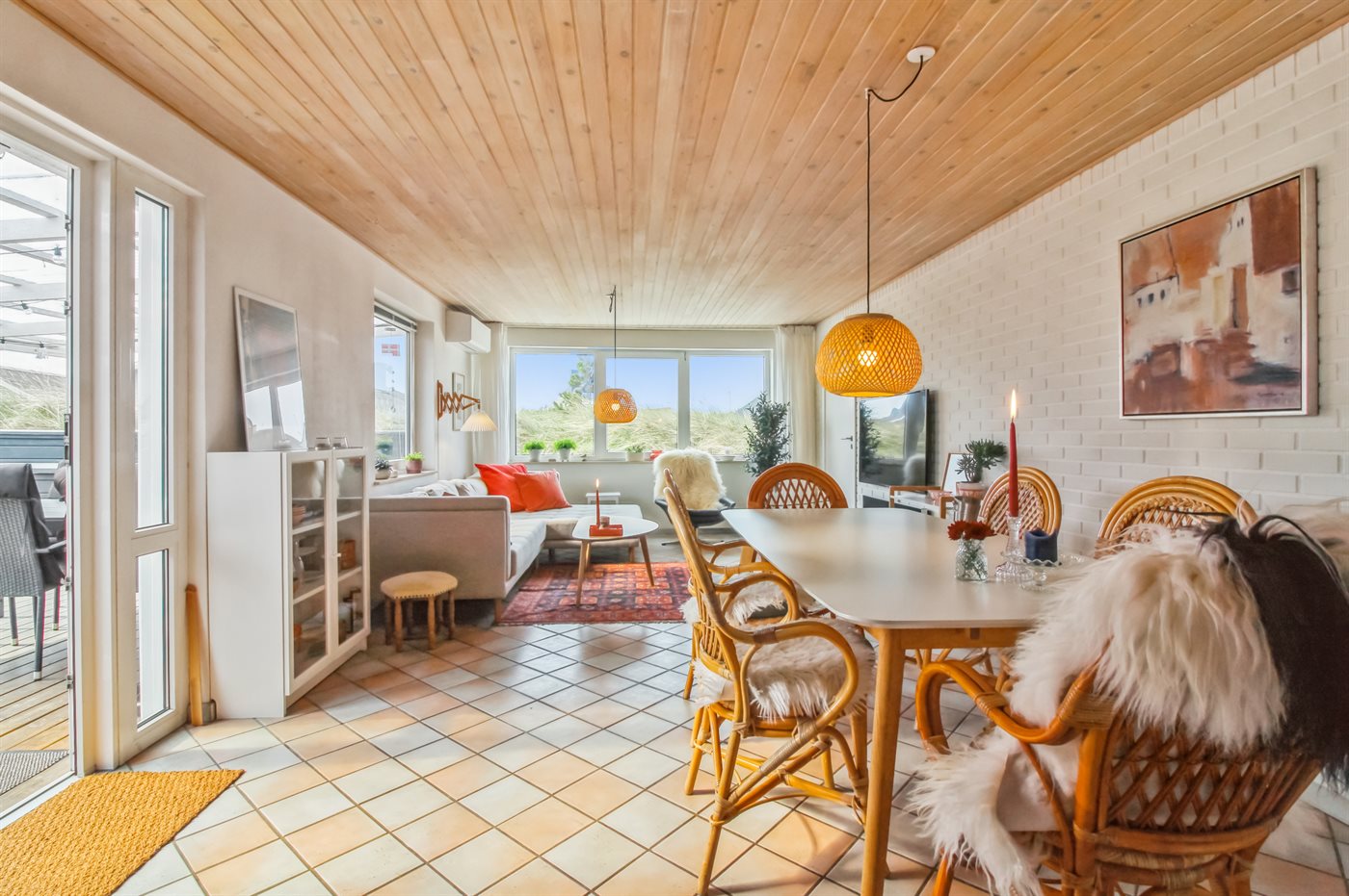 Gemütliches Ferienhaus mit Meerblick in Nørre Vorupør - Bild 4