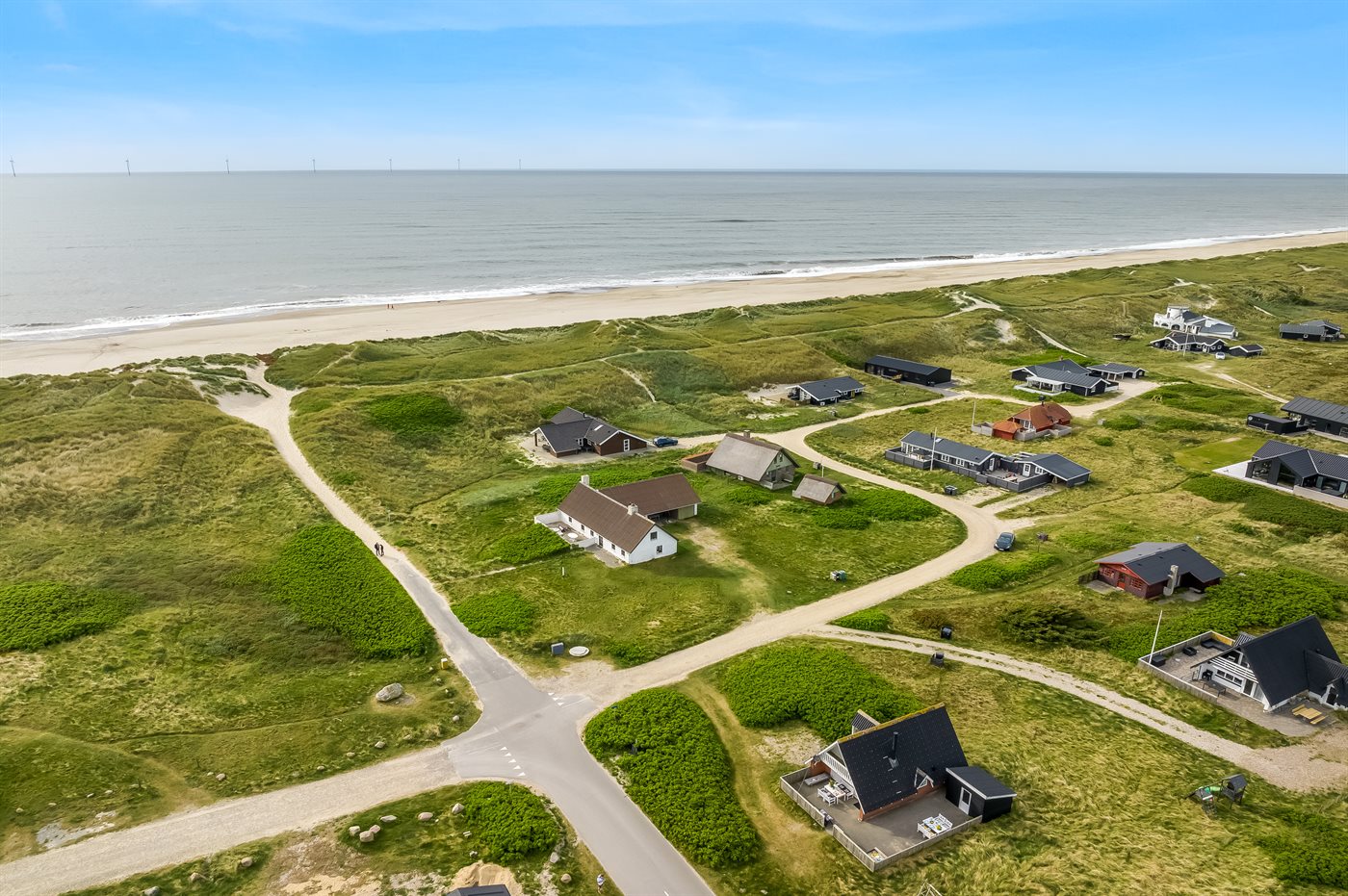 Gemütliches Ferienhaus mit Sauna und Meerblick am Vrist Strand - Bild 2
