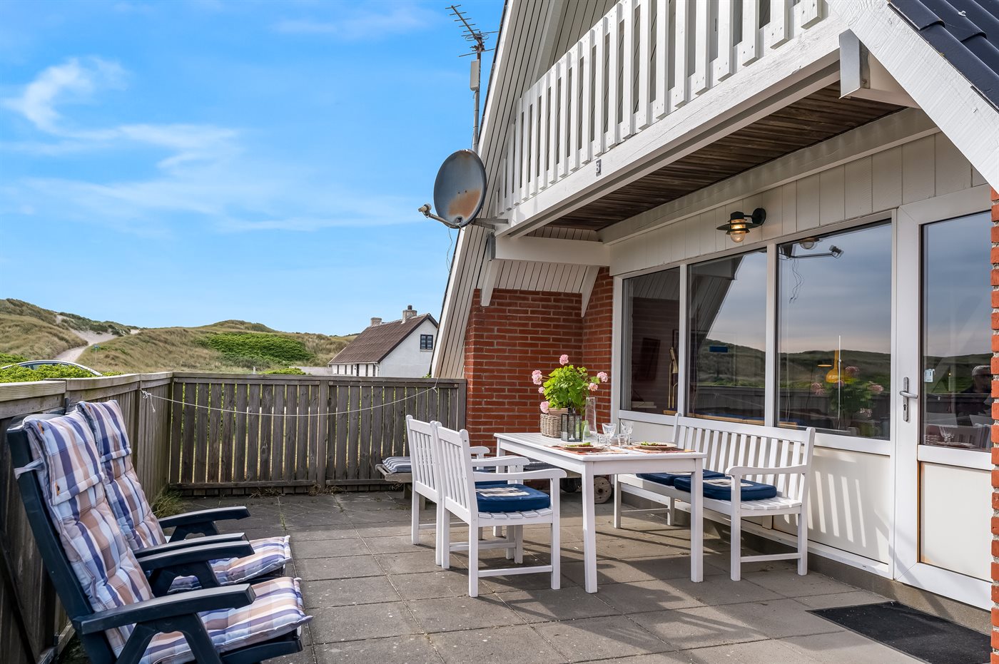 Gemütliches Ferienhaus mit Sauna und Meerblick am Vrist Strand - Bild 3