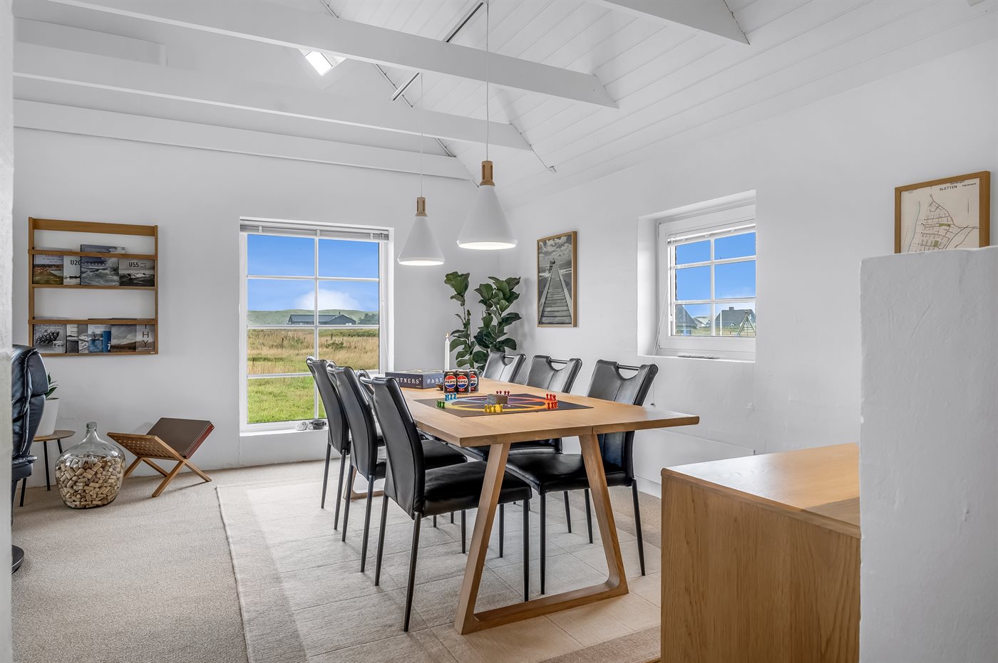 Strandnahes Ferienhaus mit Sauna, Kamin und Nordseeblick - Bild 2