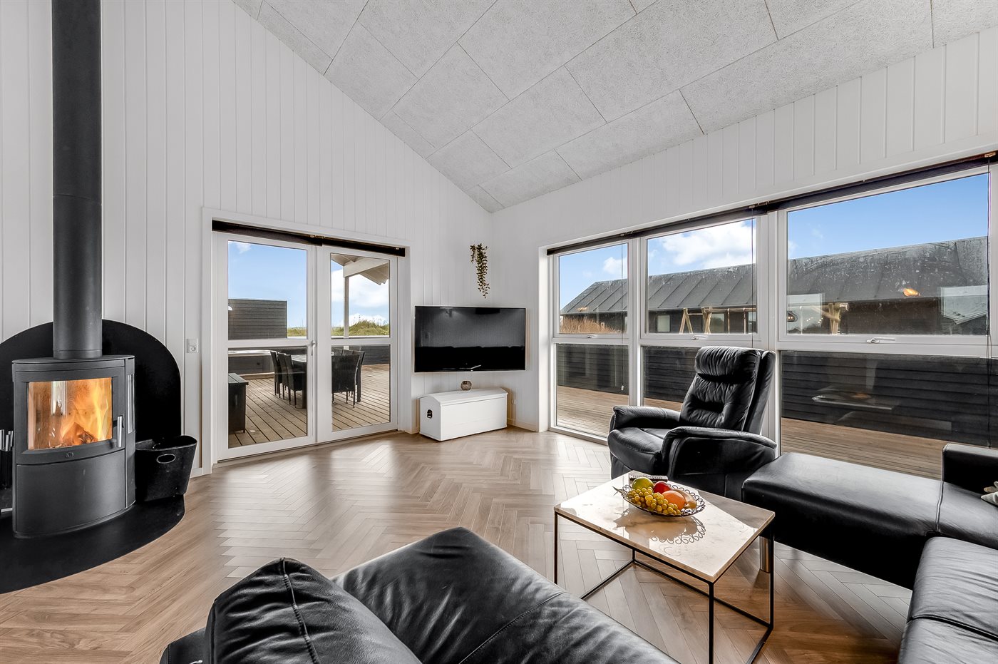 Entspanne im modernen Ferienhaus mit Meerblick in Vrist! - Bild 2