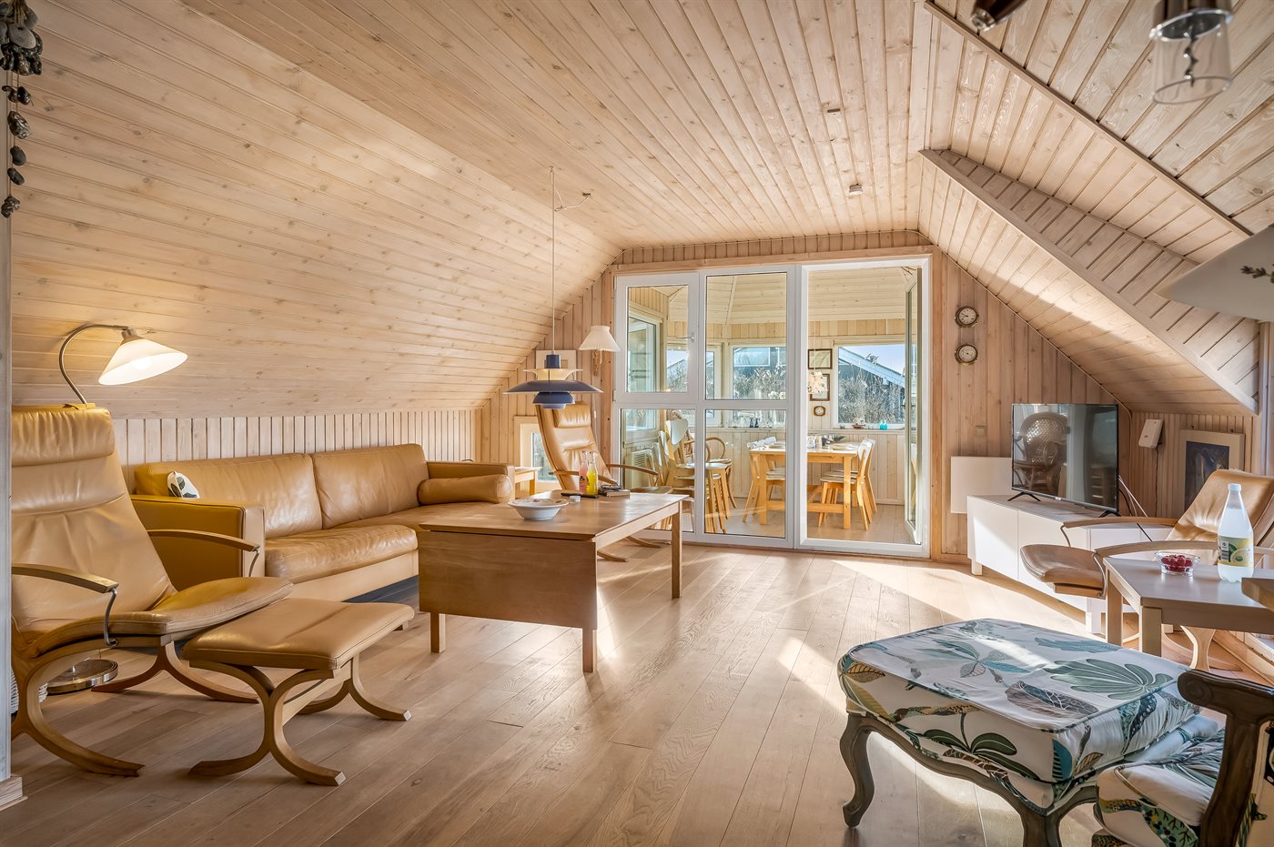 Reetdachhaus mit Sauna, Kamin & Meerblick in Vrist Strand - Bild 2