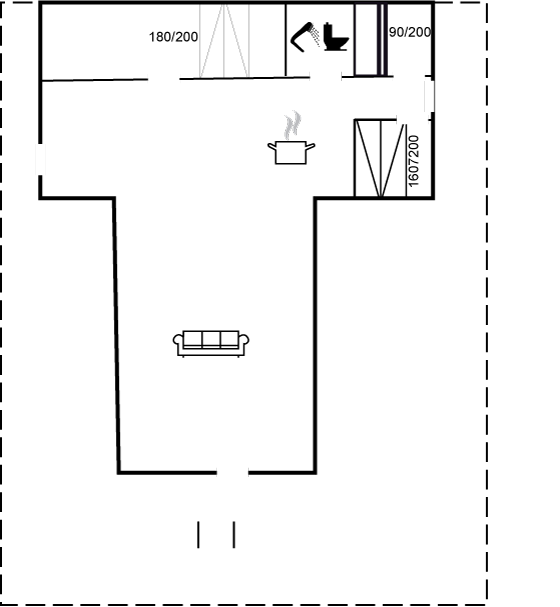 Grundriss Ferienhaus 20-1629 in Gjellerodde