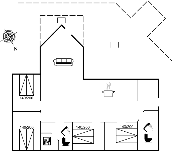 Floor plan_Holiday home_20-2193