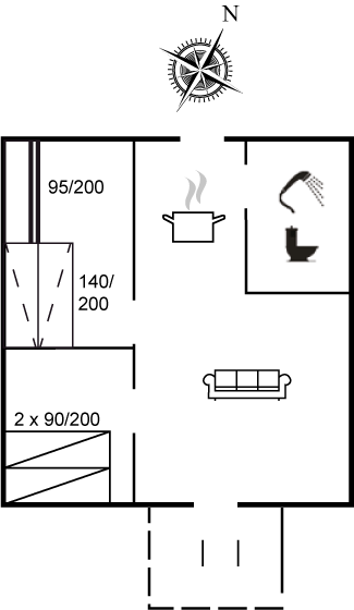Floor plan_Holiday home_20-3061