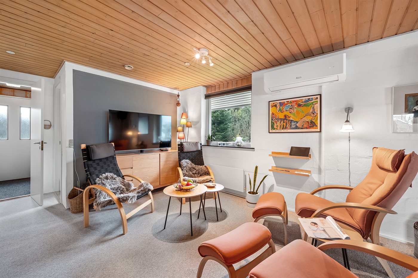 Skalstrup-Fjordidylle: Modernes Ferienhaus mit Sauna & Kamin - Bild 5