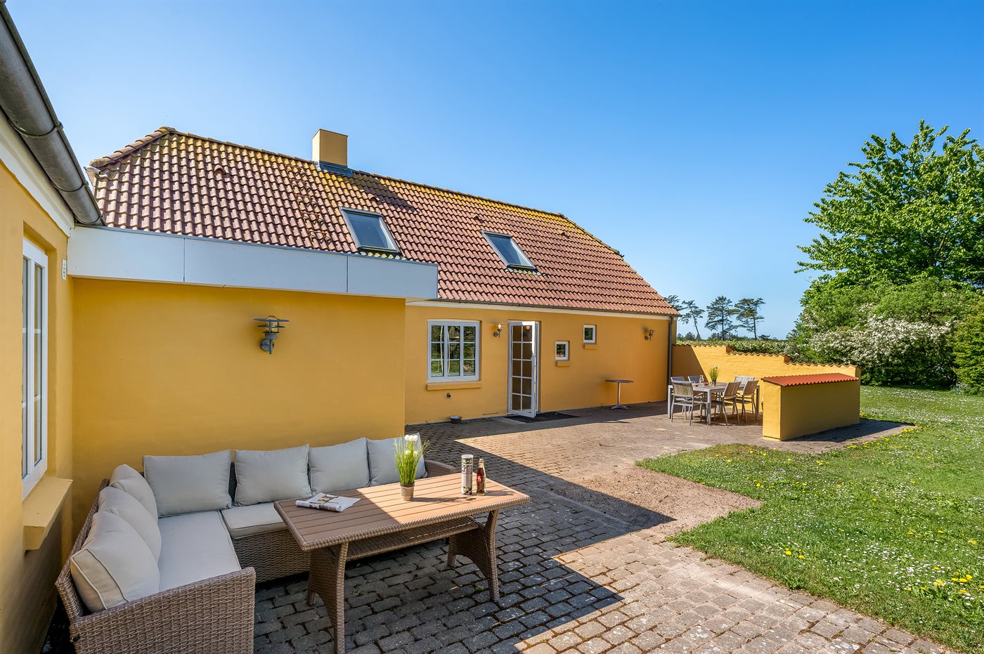 Ferienhaus mit umzäuntem Garten in Ulfborg (Dänemark) und 4 Hunde erlaubt
