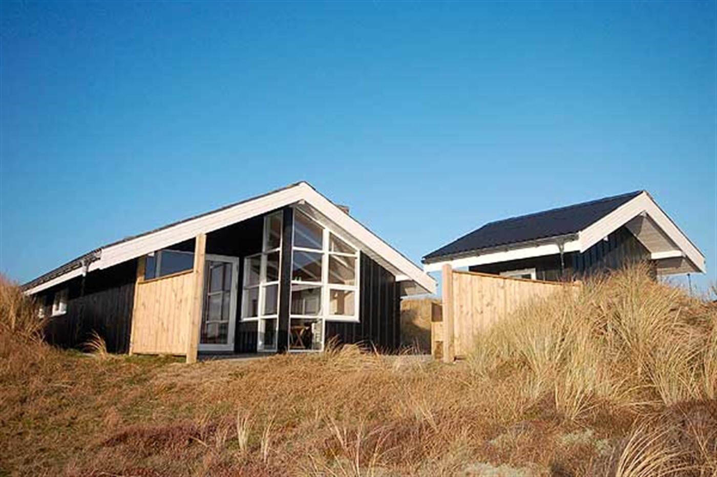 Ferienhaus Houvig mit Meerblick – 6 Pers. & Sauna