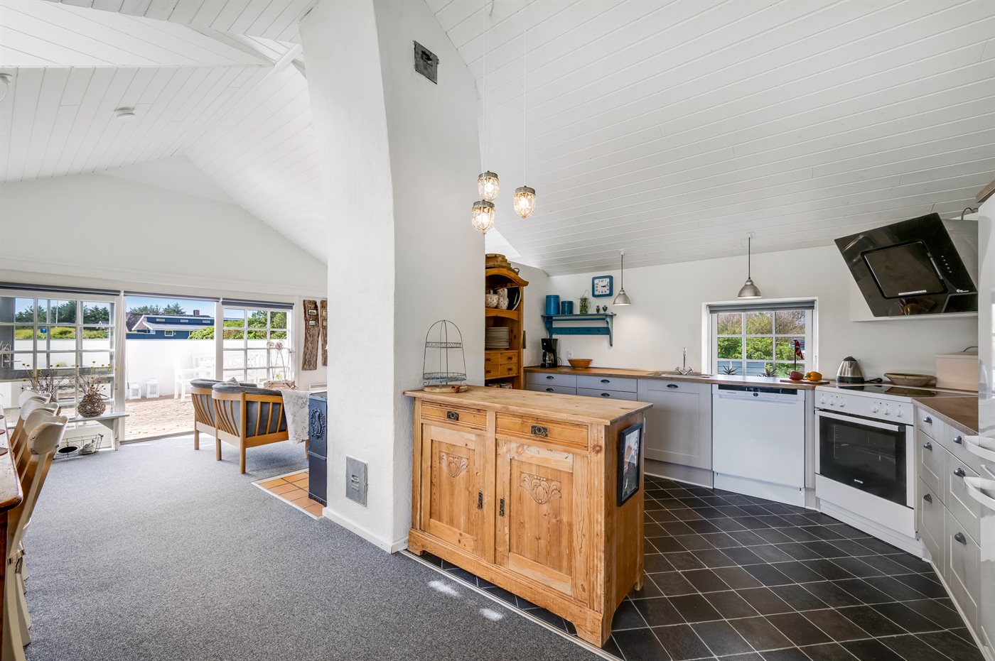 Historisches Ferienhaus mit Sauna & Meerblick nahe Søndervig - Bild 3